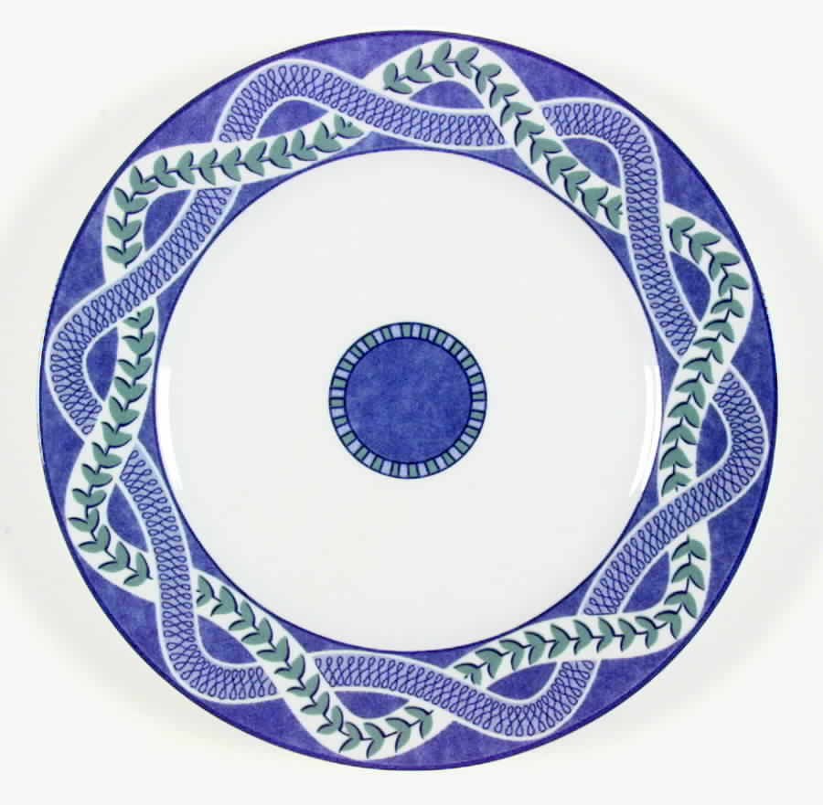 Villa Amalfi Salad Plate by Bill Goldsmith-1