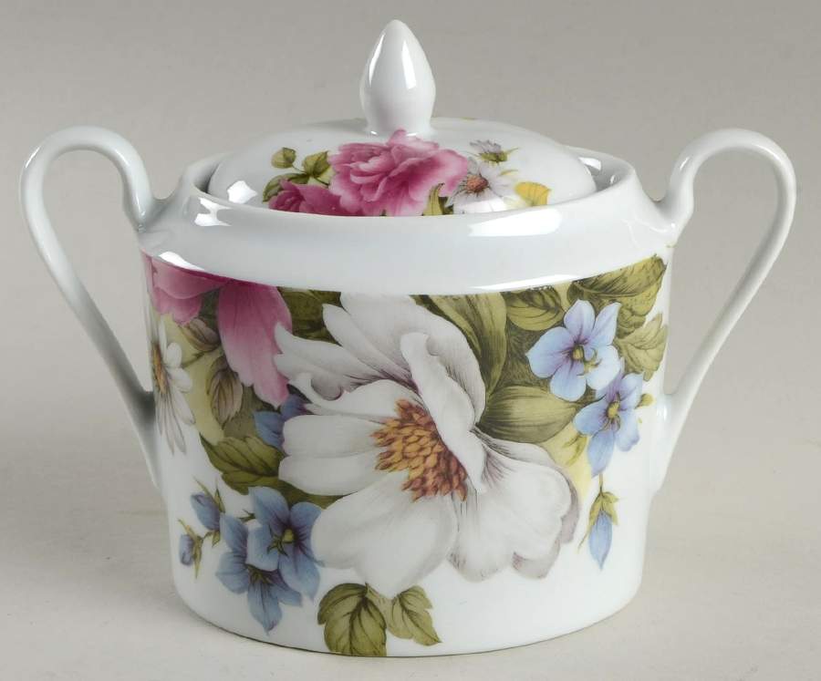 Victoria Sugar Bowl & Lid by Bill Goldsmith-1