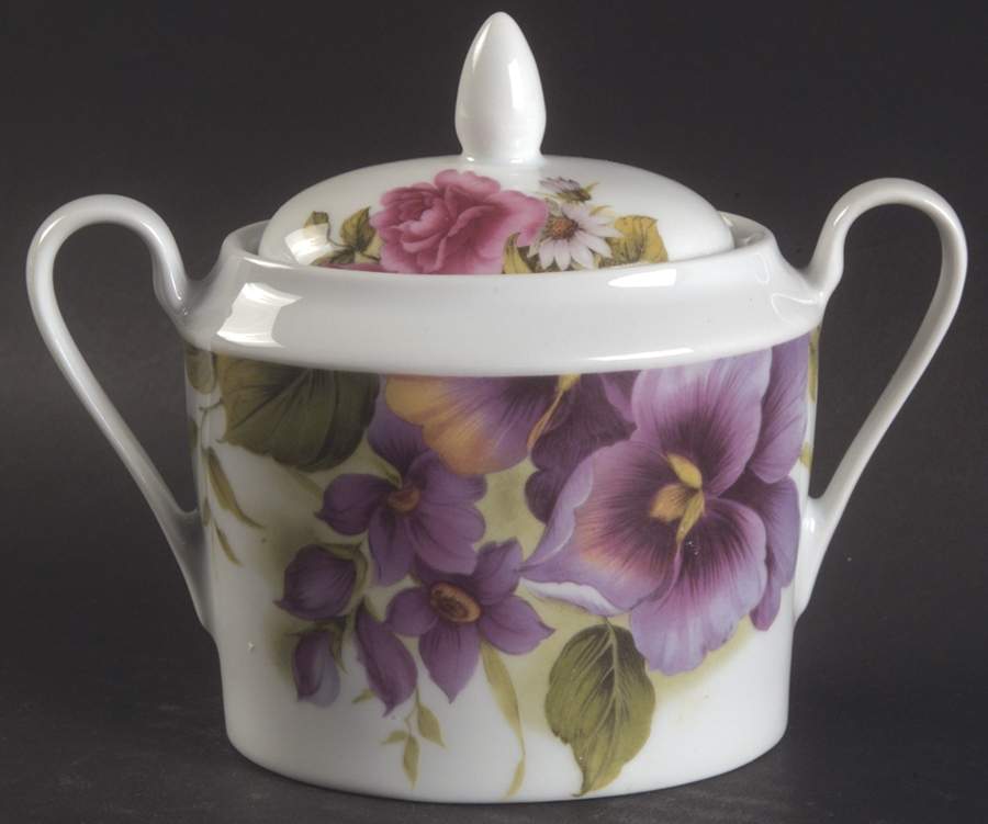 Victoria Sugar Bowl & Lid by Bill Goldsmith-1