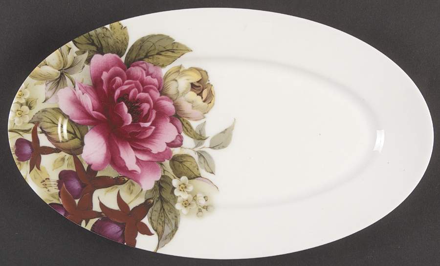 Victoria 10" Oval Serving Platter by Bill Goldsmith-1