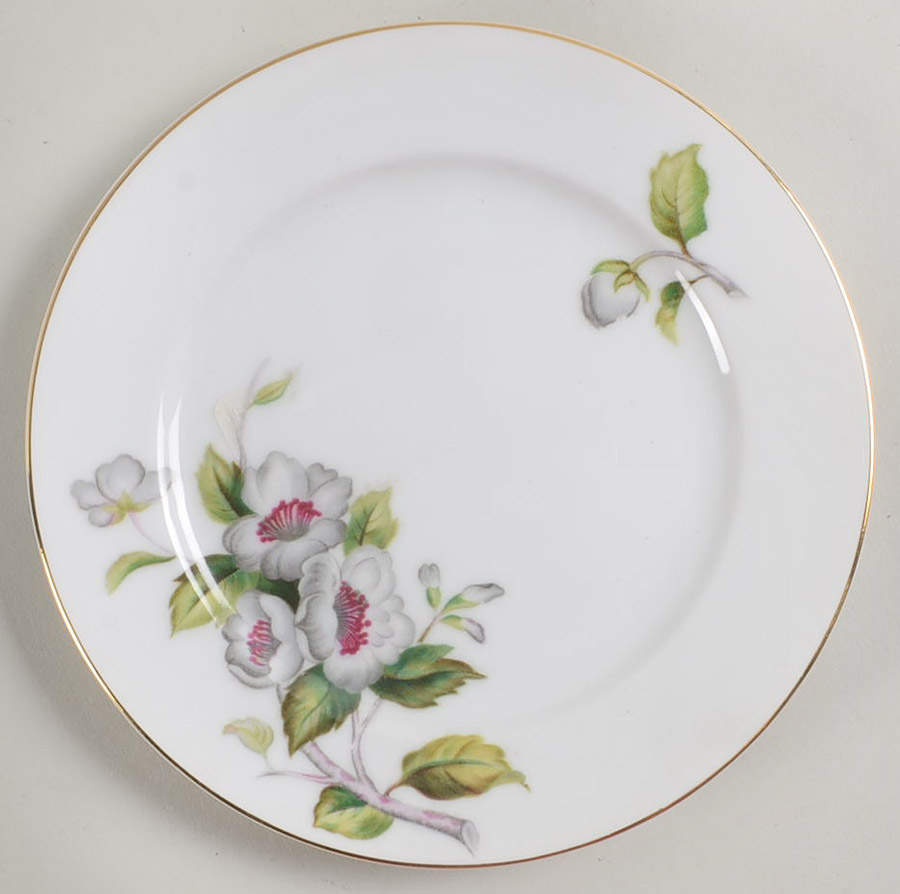 Apple Blossom Bread & Butter Plate by Grace-1