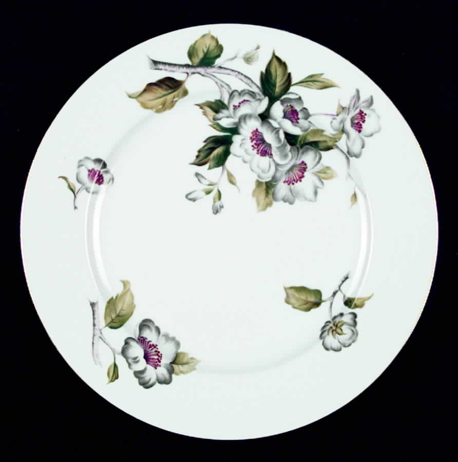 Apple Blossom Dinner Plate by Grace-1