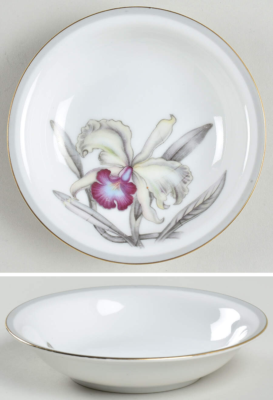 Charleston Rim Fruit/Dessert (Sauce) Bowl by Grace-1