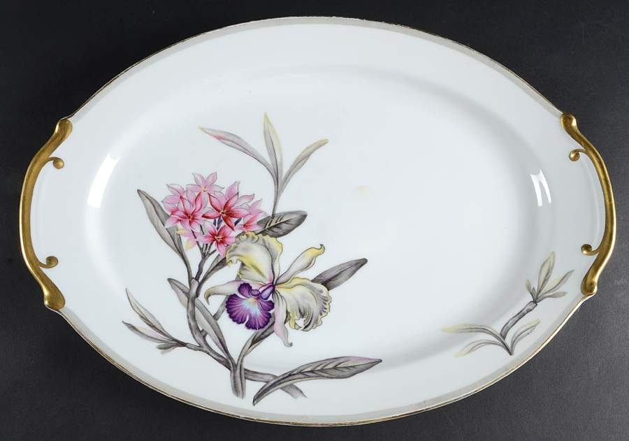 Charleston 16" Oval Serving Platter by Grace-1