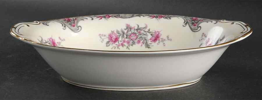 Corsage 11" Oval Vegetable Bowl by Grace-1