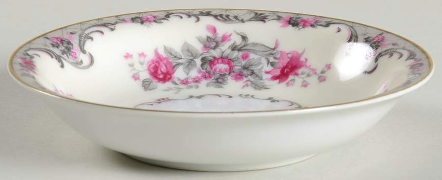 Corsage Rim Fruit/Dessert (Sauce) Bowl by Grace-1