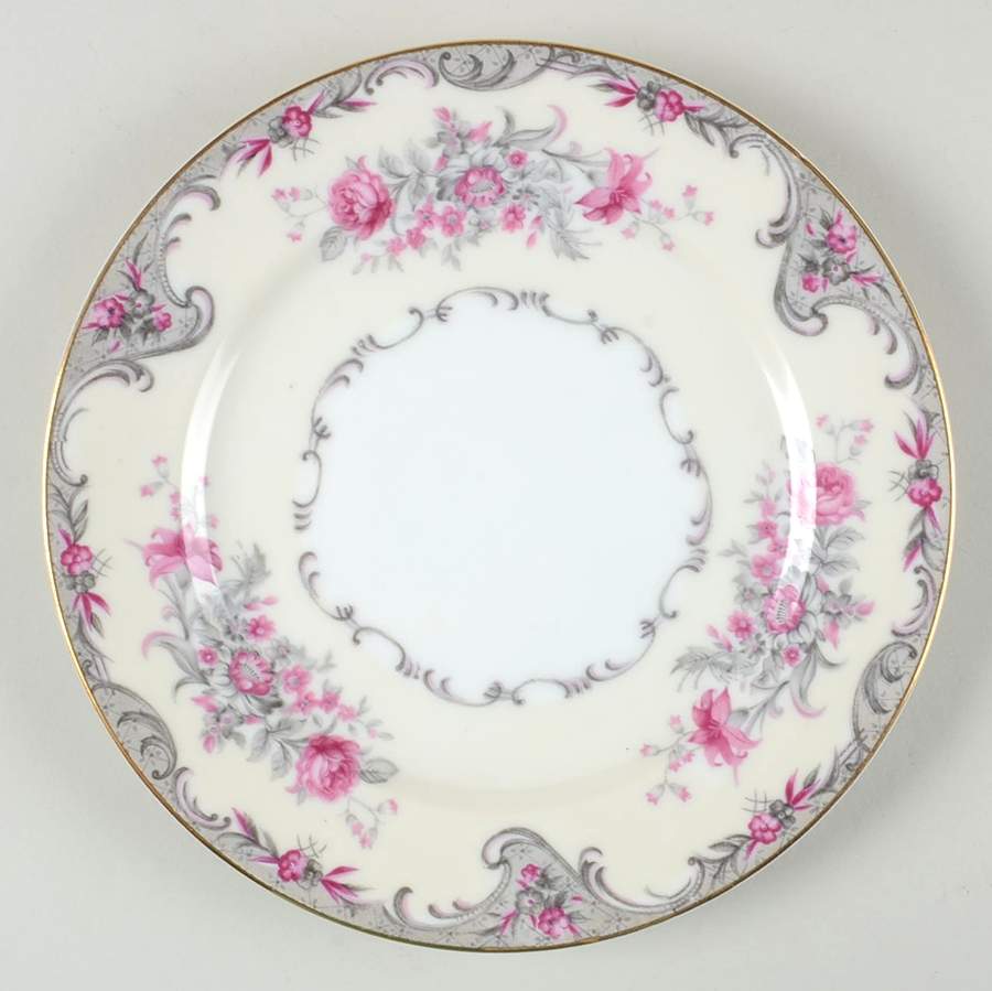 Corsage Salad Plate by Grace-1