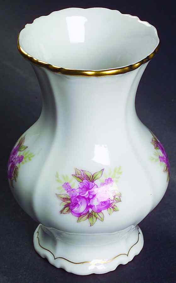 Dresden Rose 4" Vase by Grace-1