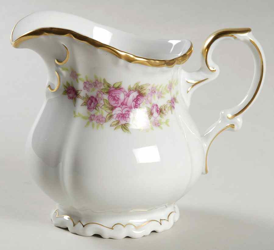 Dresden Rose Creamer by Grace-1