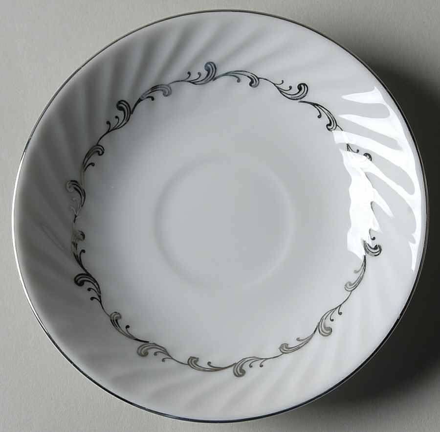 Ebb Tide Saucer for Demitasse Cup by Grace-1