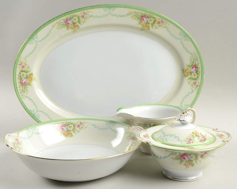 Formal Garden 5 Piece Hostess Set by Grace-1