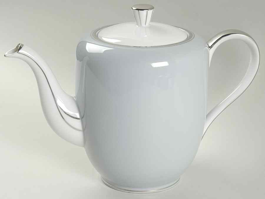 Graymont (Platinum Trim) Teapot & Lid by Grace-1