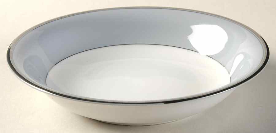 Graymont (Platinum Trim) Coupe Soup Bowl by Grace-1