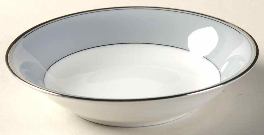 Graymont (Platinum Trim) Fruit/Dessert (Sauce) Bowl by Grace-1