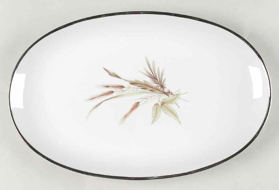 Lady Diana 13" Oval Serving Platter by Grace-1