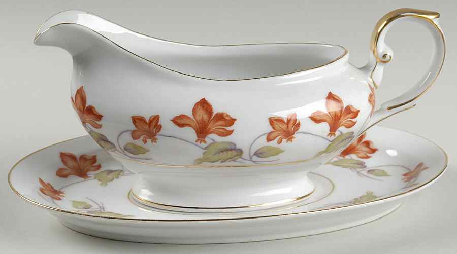 Medina Gravy Boat & Underplate by Grace-1