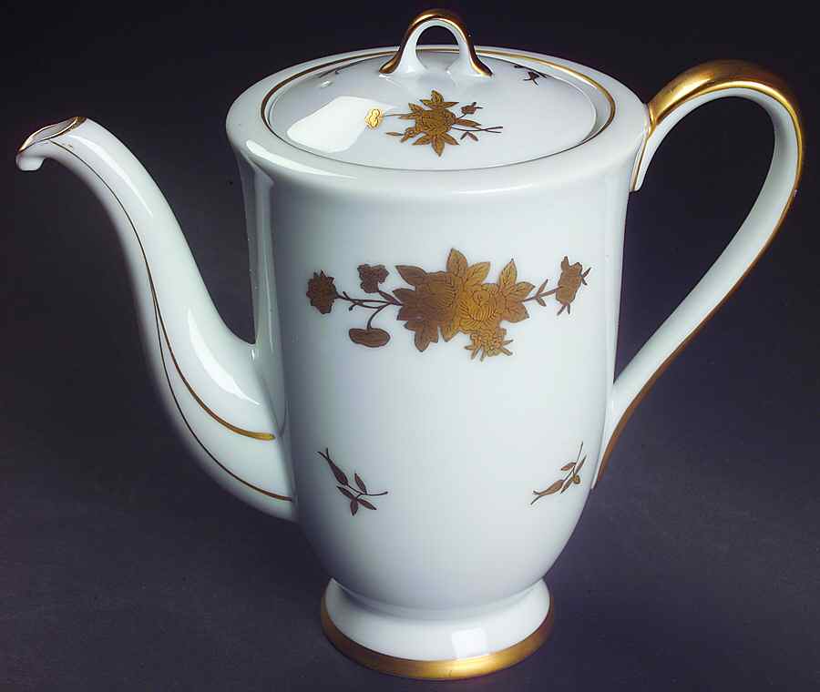 Regal Mini Coffee Pot & Lid by Grace-1