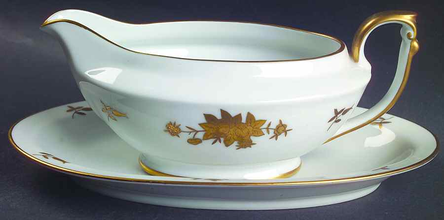 Regal Gravy Boat & Underplate by Grace-1