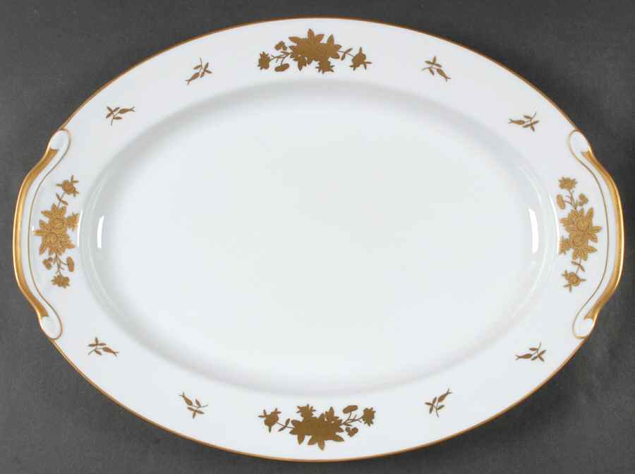 Regal 16" Oval Serving Platter by Grace-1