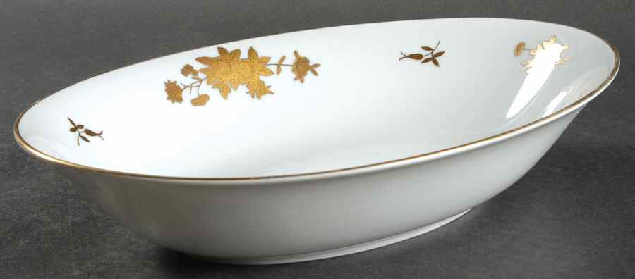 Regal 10" Oval Vegetable Bowl by Grace-1
