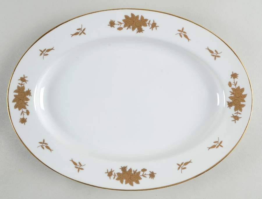 Regal 12" Oval Serving Platter by Grace-1