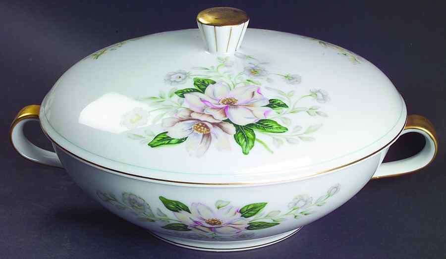 Rochelle Round Covered Vegetable by Grace-1