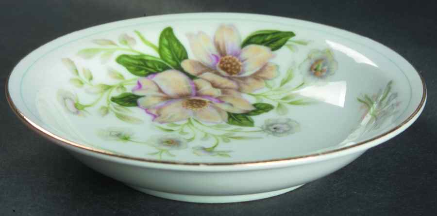 Rochelle Rim Fruit/Dessert (Sauce) Bowl by Grace-1