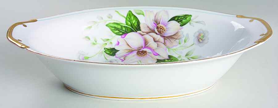 Rochelle 11" Oval Vegetable Bowl by Grace-1