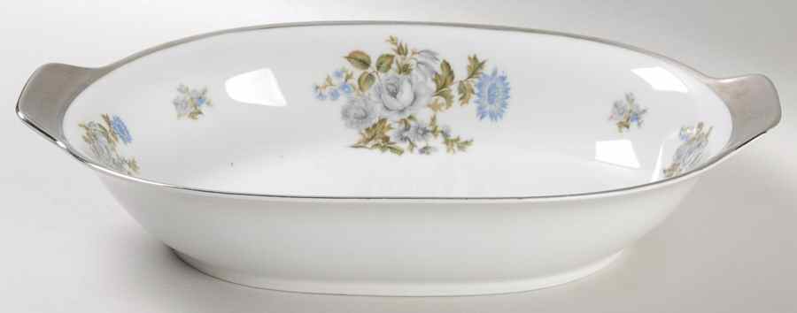 Romance 11" Oval Vegetable Bowl by Grace-1