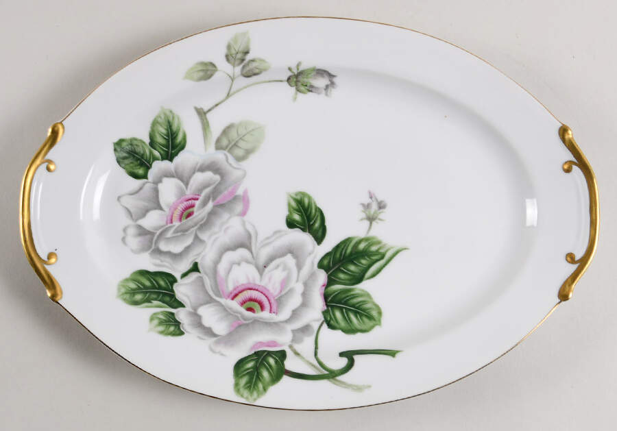 Scarsdale 12" Oval Serving Platter by Grace-1