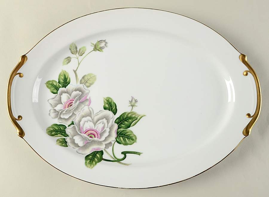 Scarsdale 16" Oval Serving Platter by Grace-1
