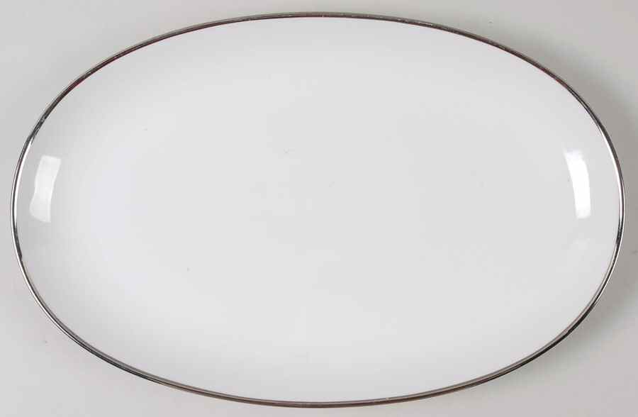 Weddingband 12" Oval Serving Platter by Grace-1