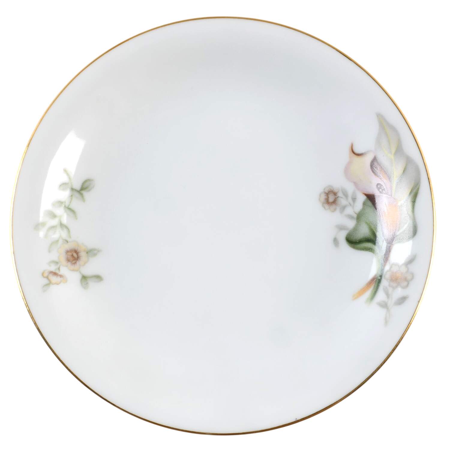 Wood Lily Saucer for Cream Soup Bowl by Grace-1