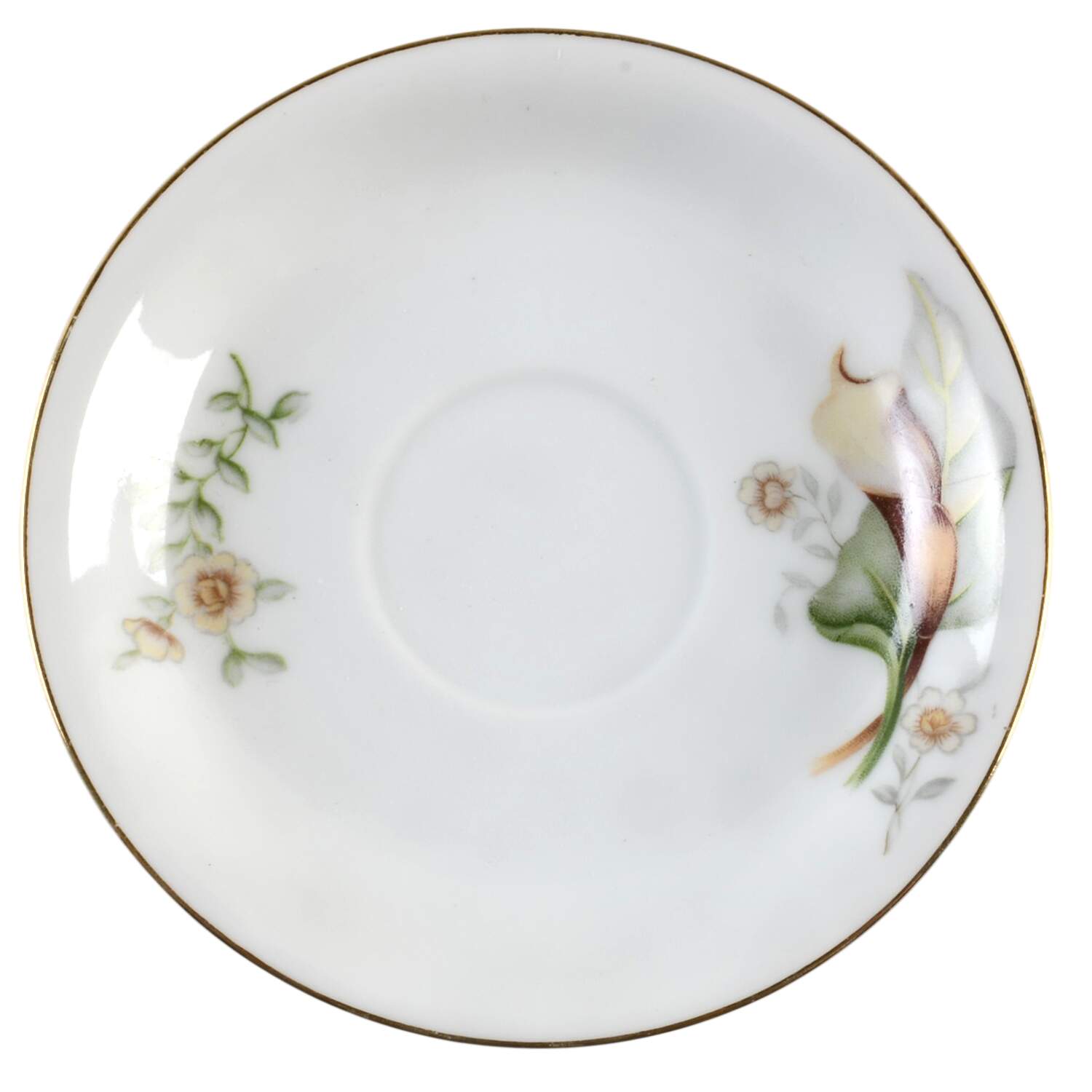 Wood Lily Saucer for Footed Cup by Grace-1
