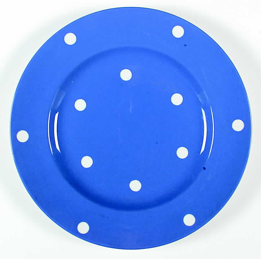 Blue Domino (Blue & White) Dinner Plate by T G Green (England)-1