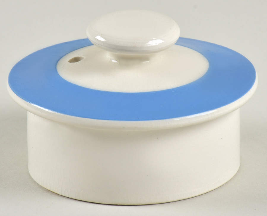 Cornish Blue White (Shield and TG Green) Lid for Mini Teapot by T G Green (England)-1