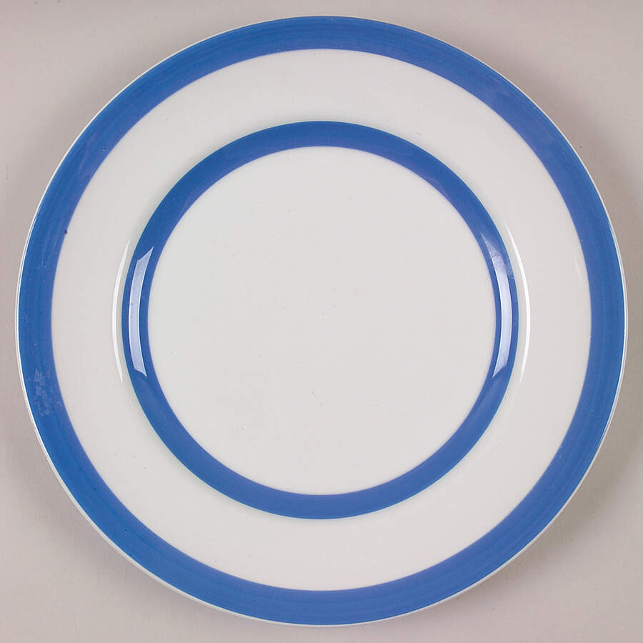Cornish Blue White (Shield and TG Green) Dinner Plate by T G Green (England)-1