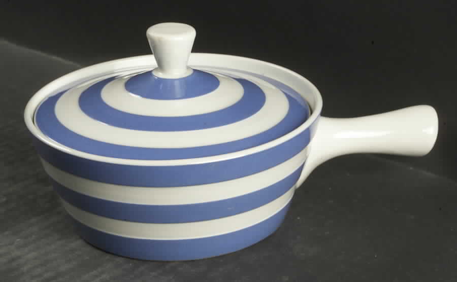Cornish Blue White (Shield and TG Green) Individual Casserole & Lid by T G Green (England)-1
