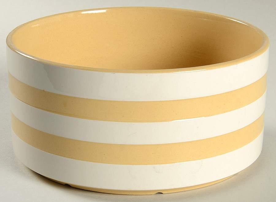 Cornish Gold 7" Round Vegetable Bowl by T G Green (England)-1
