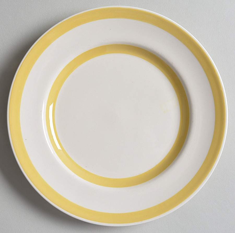 Cornish Yellow (Older) Salad Plate by T G Green (England)-1