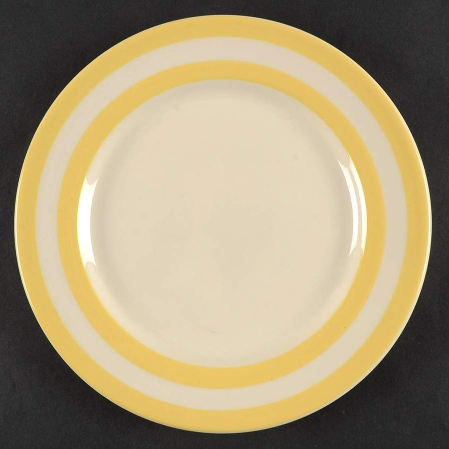 Cornish Yellow (Older) Luncheon Plate by T G Green (England)-1