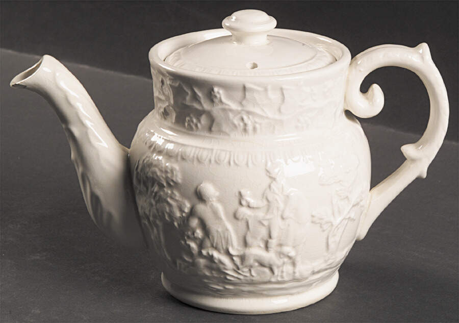 Hunt Club Mini Coffee Pot & Lid by T G Green (England)-1