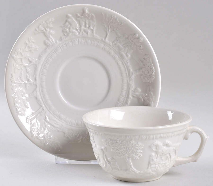 Hunt Club Jumbo Cup & Saucer Set by T G Green (England)-1