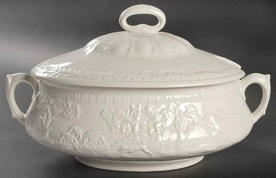 Hunt Club Tureen &  Lid by T G Green (England)-1