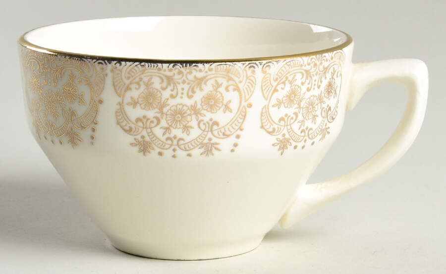 Briar Rose Flat Cup by Georgian China-1