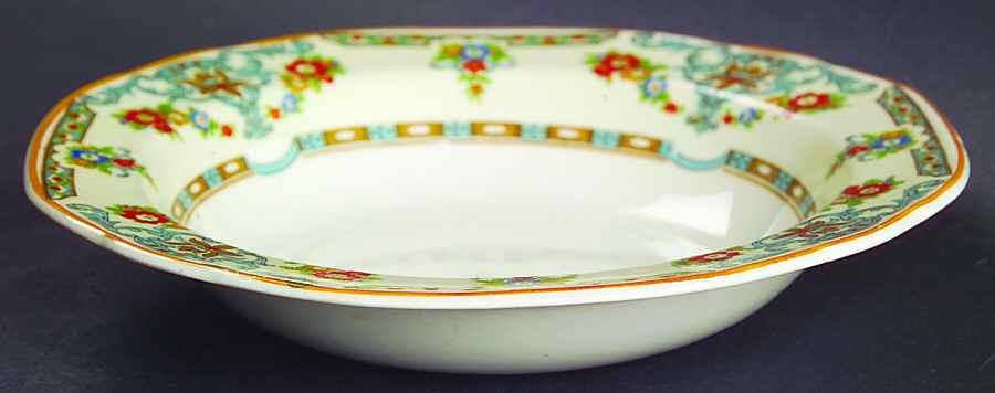 The Arcadia Rim Fruit/Dessert (Sauce) Bowl by Grindley-1