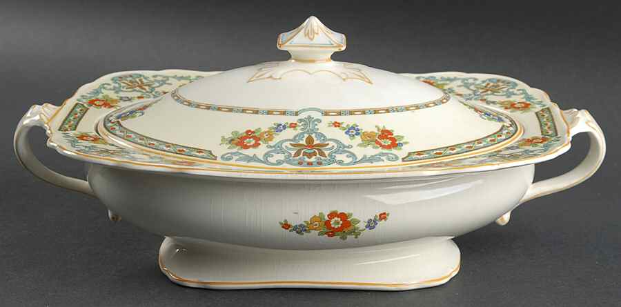 The Arcadia Oval Covered Vegetable by Grindley-1