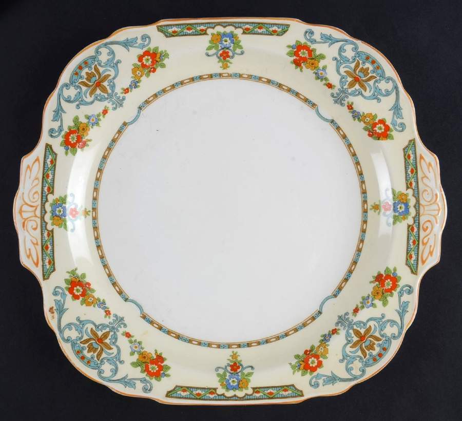 The Arcadia Handled Cake Plate by Grindley-1