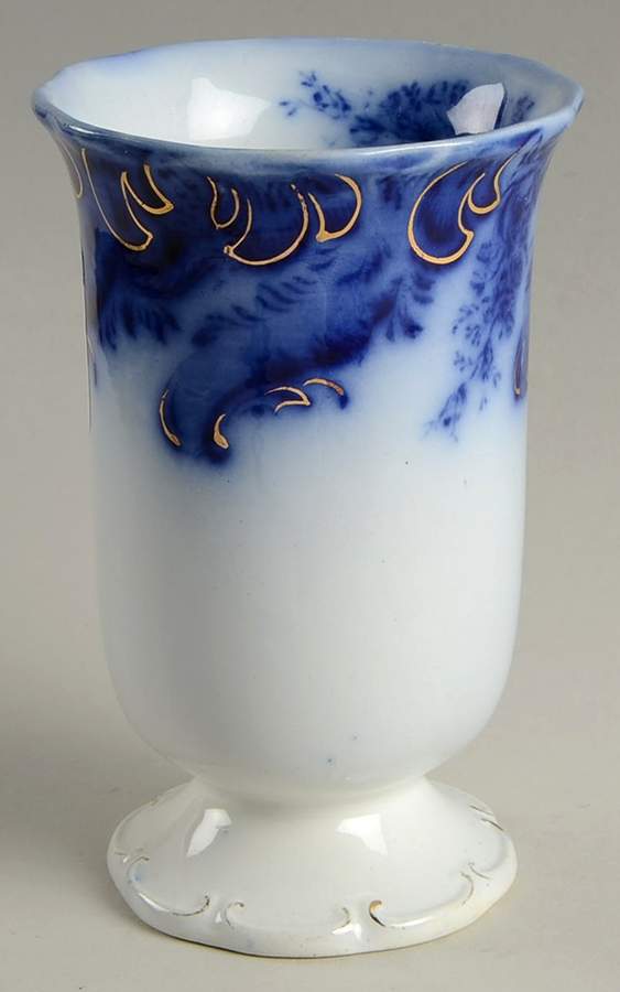 Argyle (Flow Blue) Vase by Grindley-1