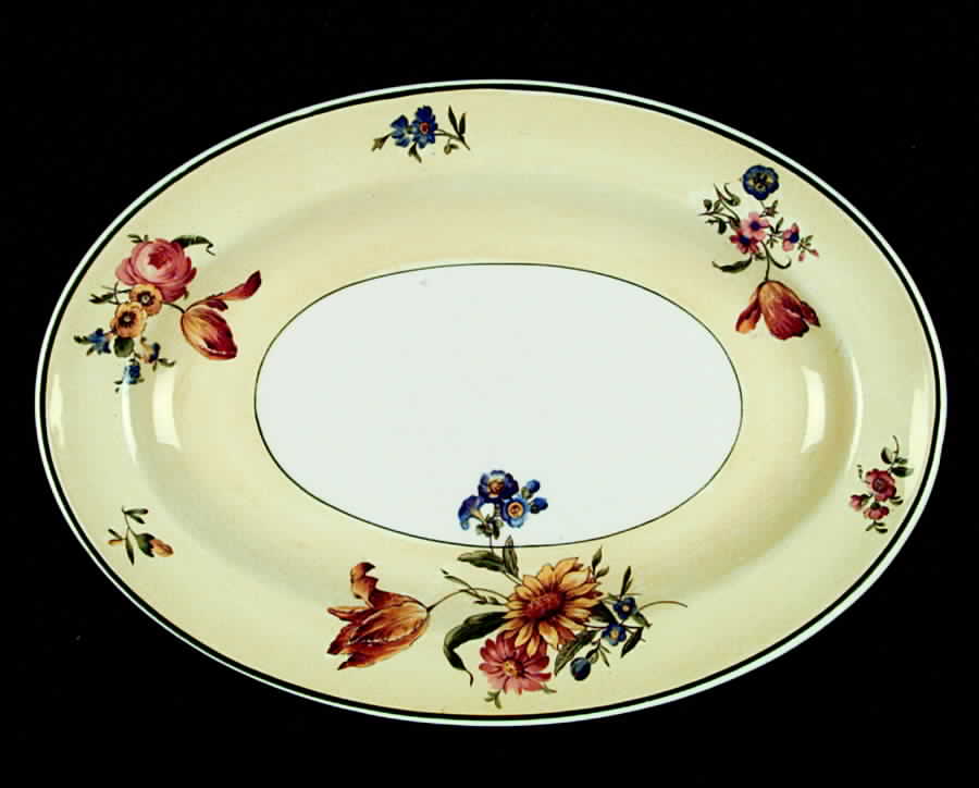 The Arlen 12" Oval Serving Platter by Grindley-1